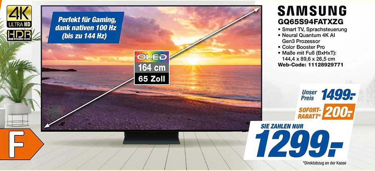 SAMSUNG GQ65S94FATXZG
