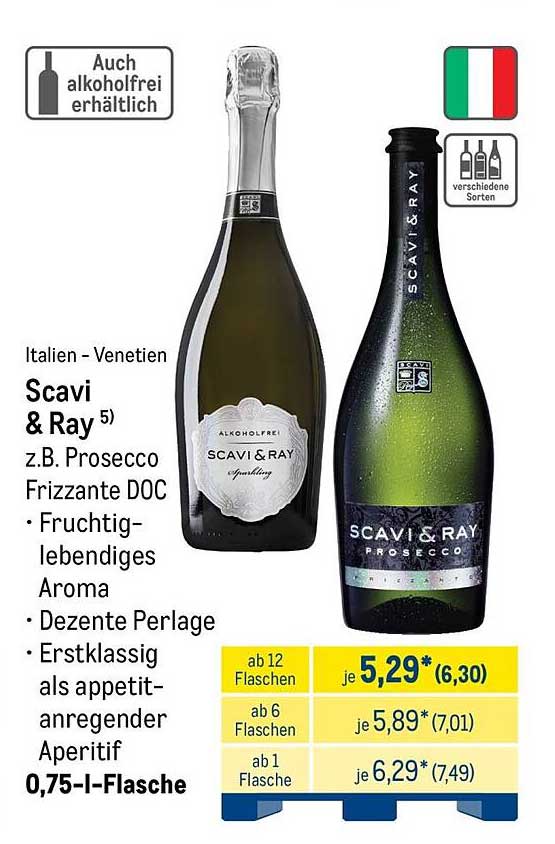 Scavi & Ray z.B. Prosecco Frizzante DOC