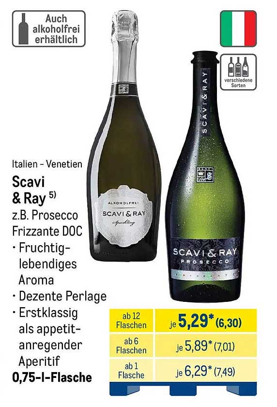 Scavi & Ray z.B. Prosecco Frizzante DOC