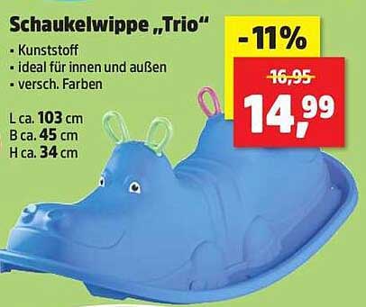 Schaukelwippe „Trio“