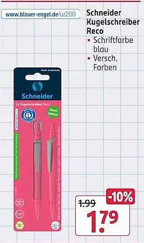 Schneider Kugelschreiber Reco