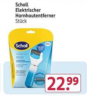Scholl Elektrischer Hornhautentferner Stück
