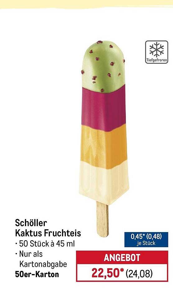 Schöller Kaktus Fruchteis