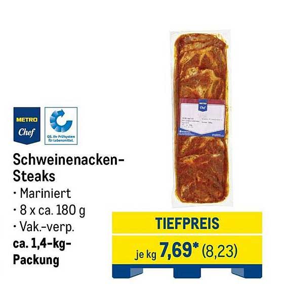 Schweinenacken-Steaks