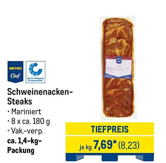 Schweinenacken-Steaks