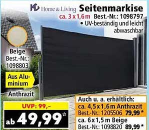 Seitenmarkise