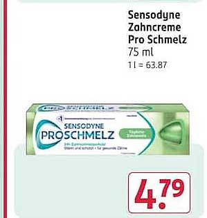 Sensodyne Zahncreme Pro Schmelz 75 ml