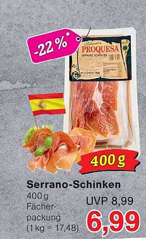 Serrano-Schinken