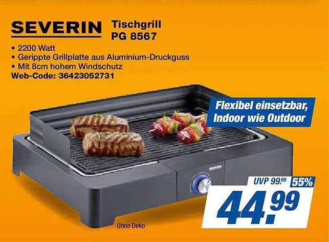 SEVERIN Tischgrill PG 8567