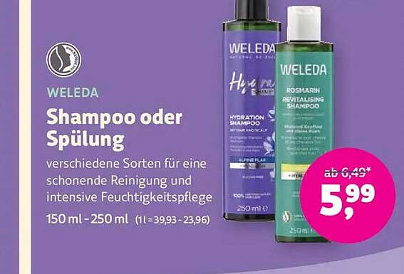 Shampoo oder Spülung