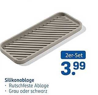 Silikonablage