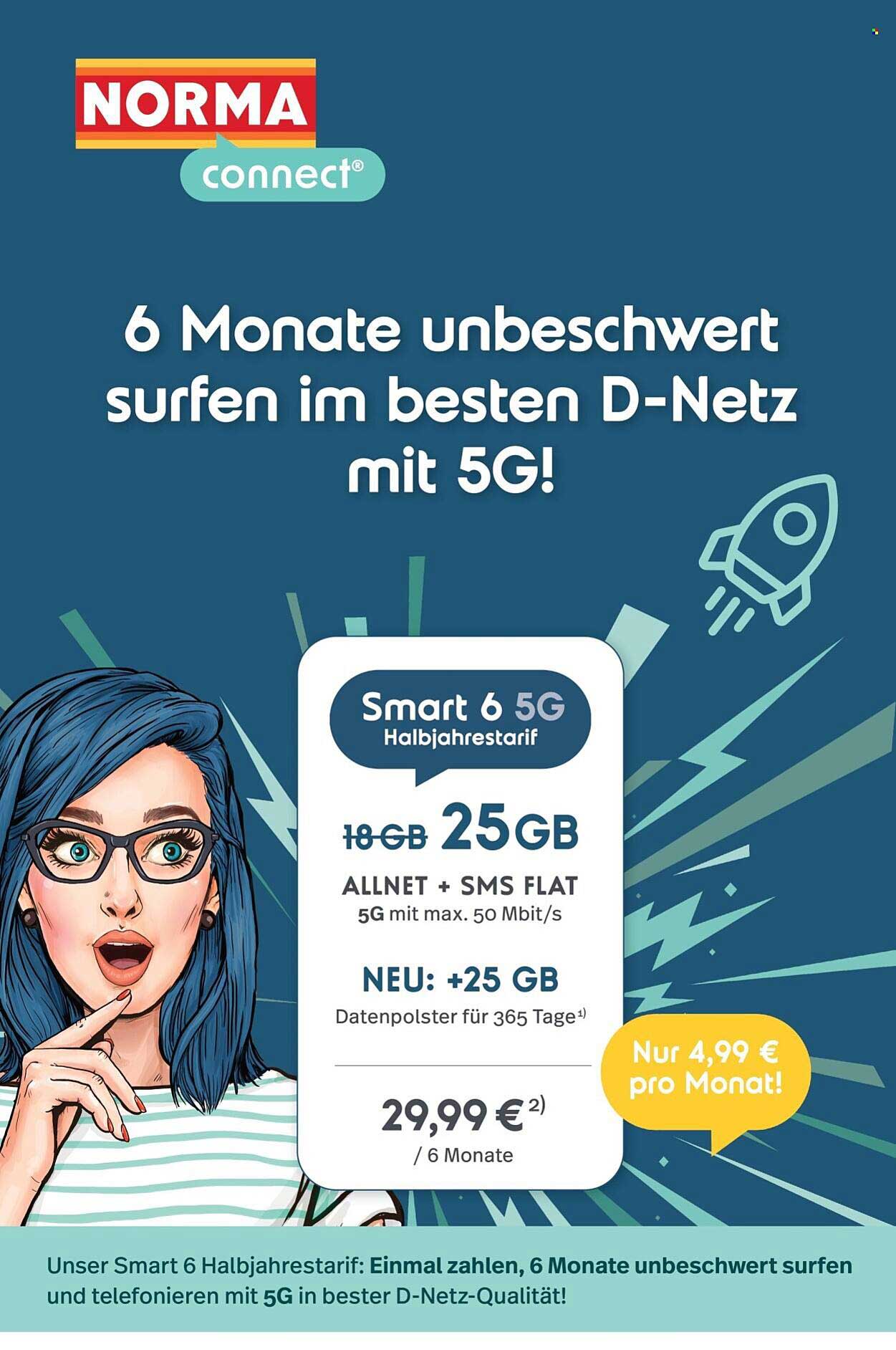 Smart 6 5G Halbjahrestarif