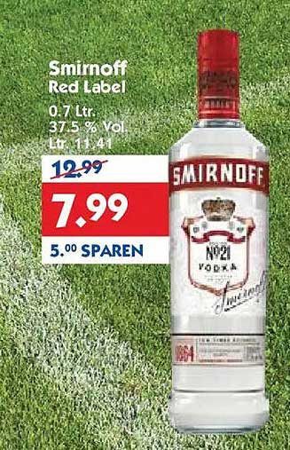 Smirnoff Red Label
