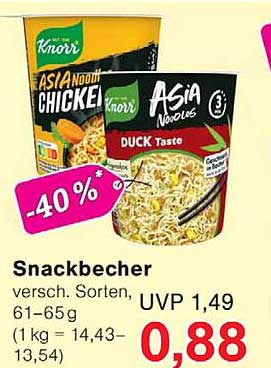 Snackbecher
