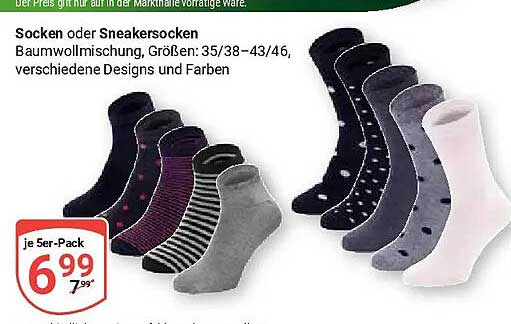 Socken oder Sneakersocken