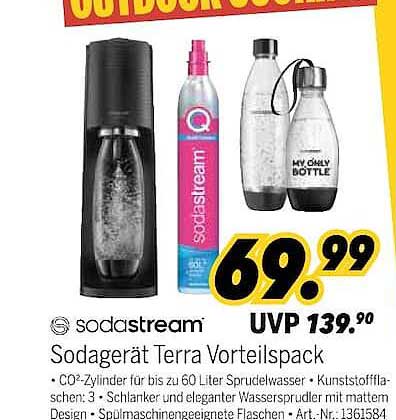Sodagerät Terra Vorteilspack