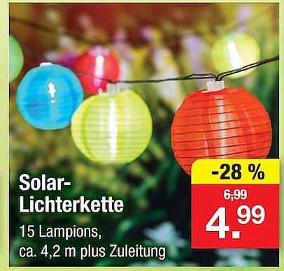 Solar-Lichterkette