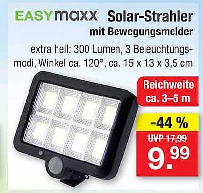 Solar-Strahler mit Bewegungsmelder