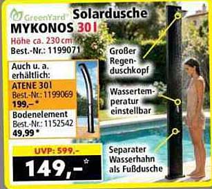 Solardusche MYKONOS 301
