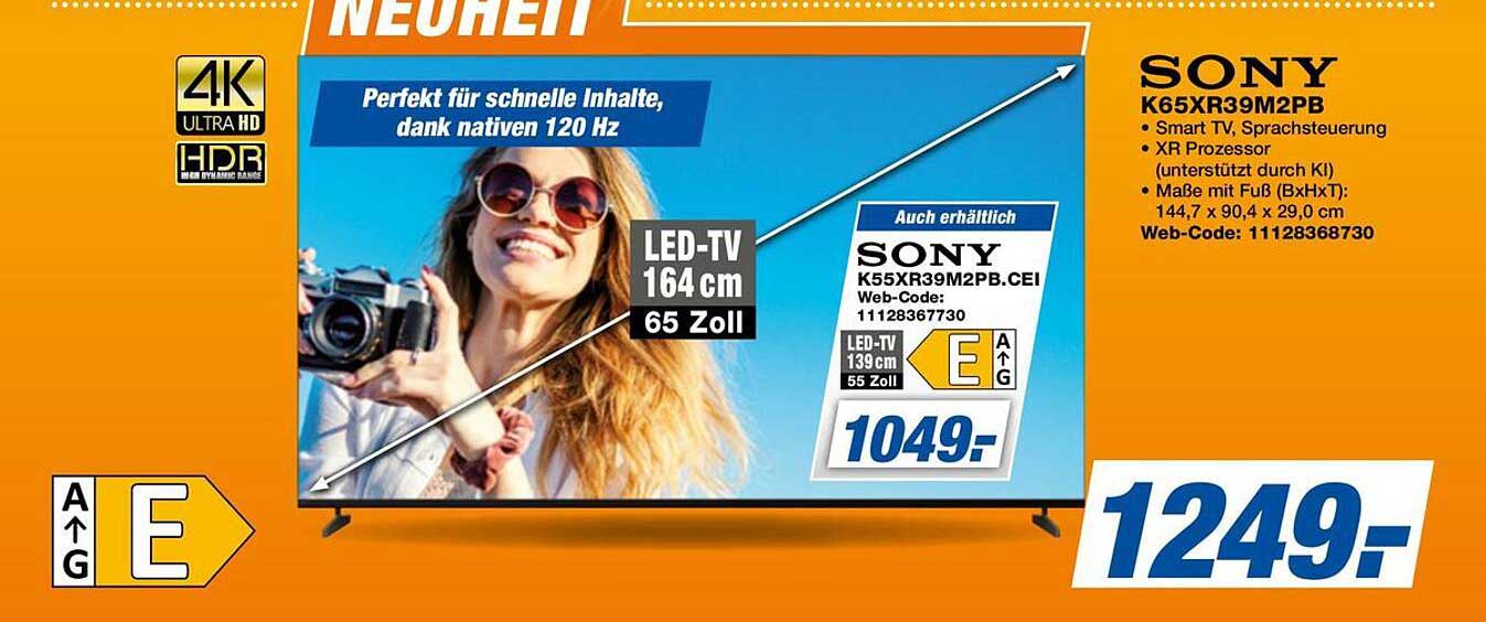 SONY K65XR39M2PB