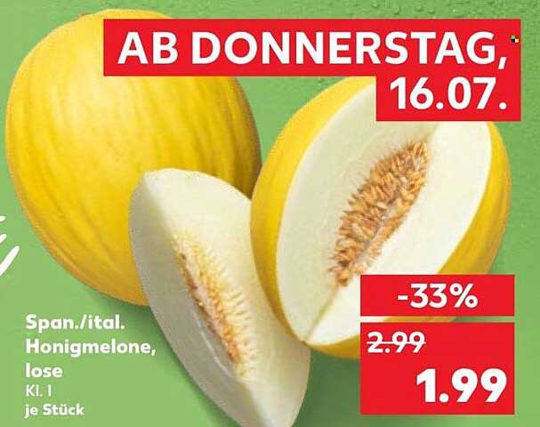 Span./ital. Honigmelone, lose Kl. I je Stück