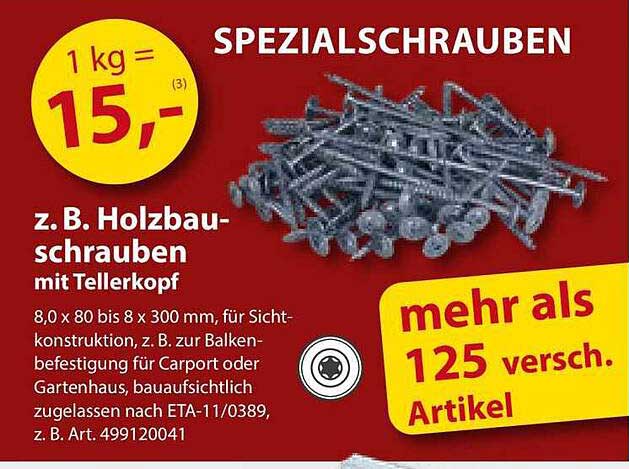 SPEZIALSCHRAUBEN
