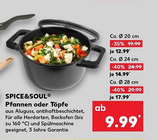 SPICE&SOUL® Pfannen oder Töpfe