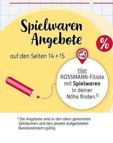 Spielwaren Angebote