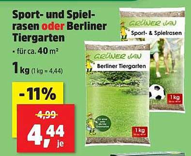Sport- und Spielrasen oder Berliner Tiergarten