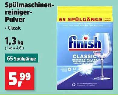 Spülmaschinenreiniger-Pulver