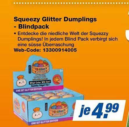 Squeezy Glitter Dumplings - Blindpack