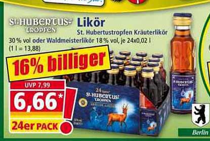 St. Hubertus Tropfen Kräuterlikör