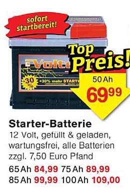 Starter-Batterie