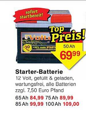 Starter-Batterie