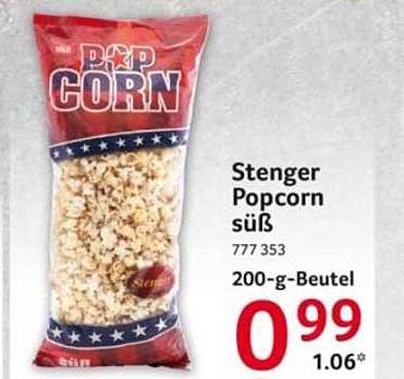 Stenger Popcorn süß