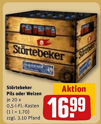 Störtebeker Pils oder Weizen