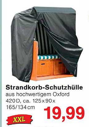 Strandkorb-Schutzhülle