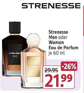 Strenesse Men oder Woman Eau de Parfum je 60 ml
