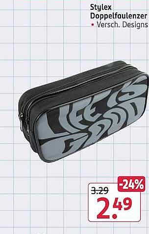 Stylex Doppel-Füller, Versch. Designs