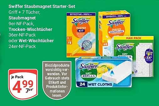 Swiffer Staubmagnet Starter-Set