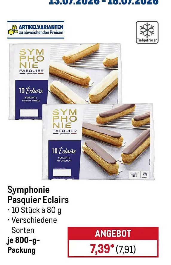 Symphonie Pasquier Eclairs