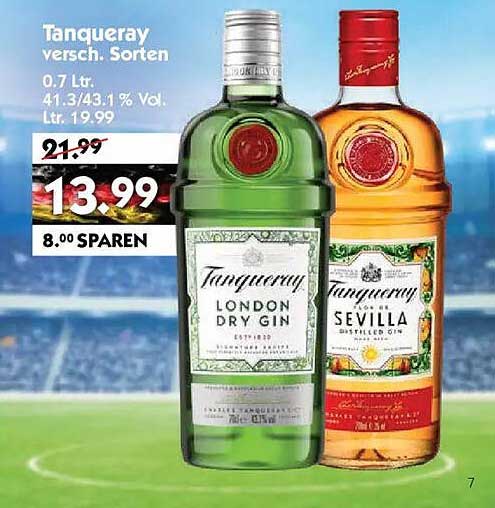 Tanqueray versch. Sorten