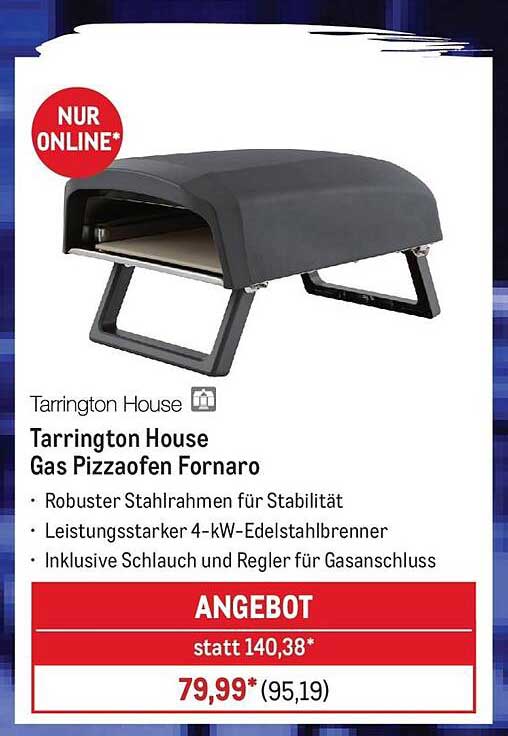 Tarrington House Gas Pizzaofen Fornaro