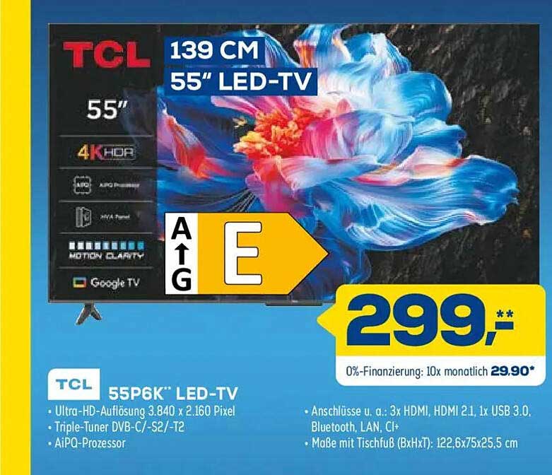 TCL 55P6K* LED-TV
