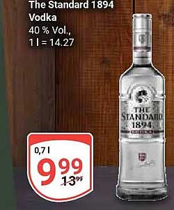 The Standard 1894 Vodka