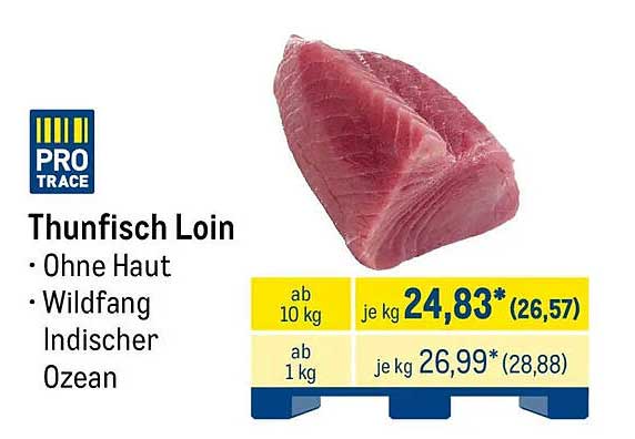 Thunfisch Loin
