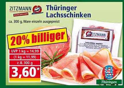 Thüringer Lachsschinken