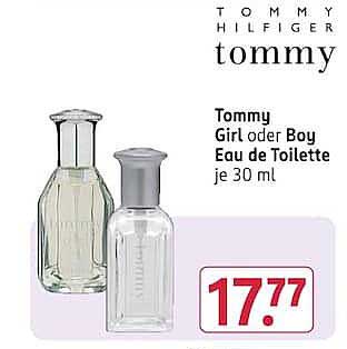 Tommy Girl oder Boy Eau de Toilette je 30 ml