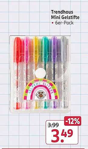 Trendhaus Mini Gelschifte 6er-Pack