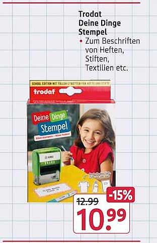Trodat Deine Dinge Stempel